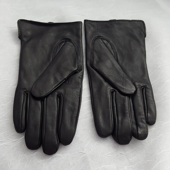 🔴🧤Leather gloves EUC - Picture 2 of 4